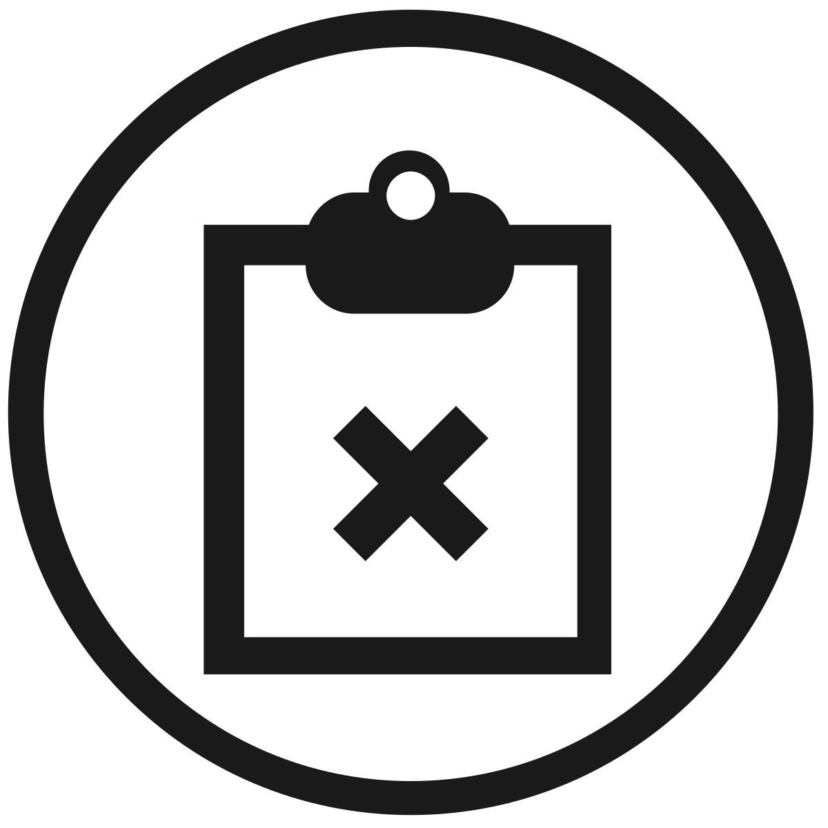 sin planificación icon