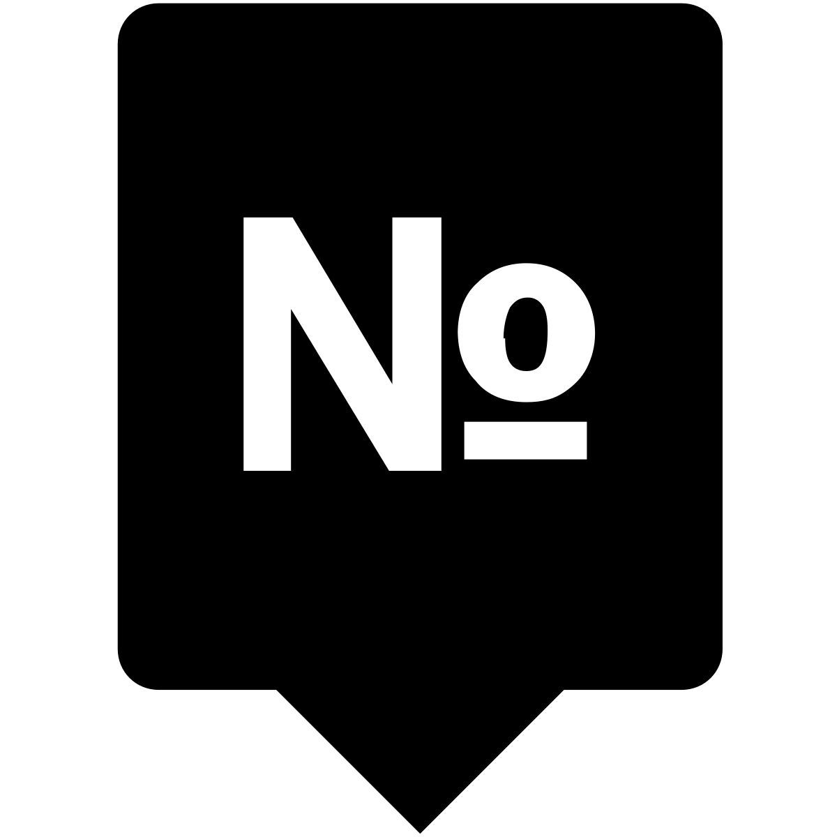 № icon