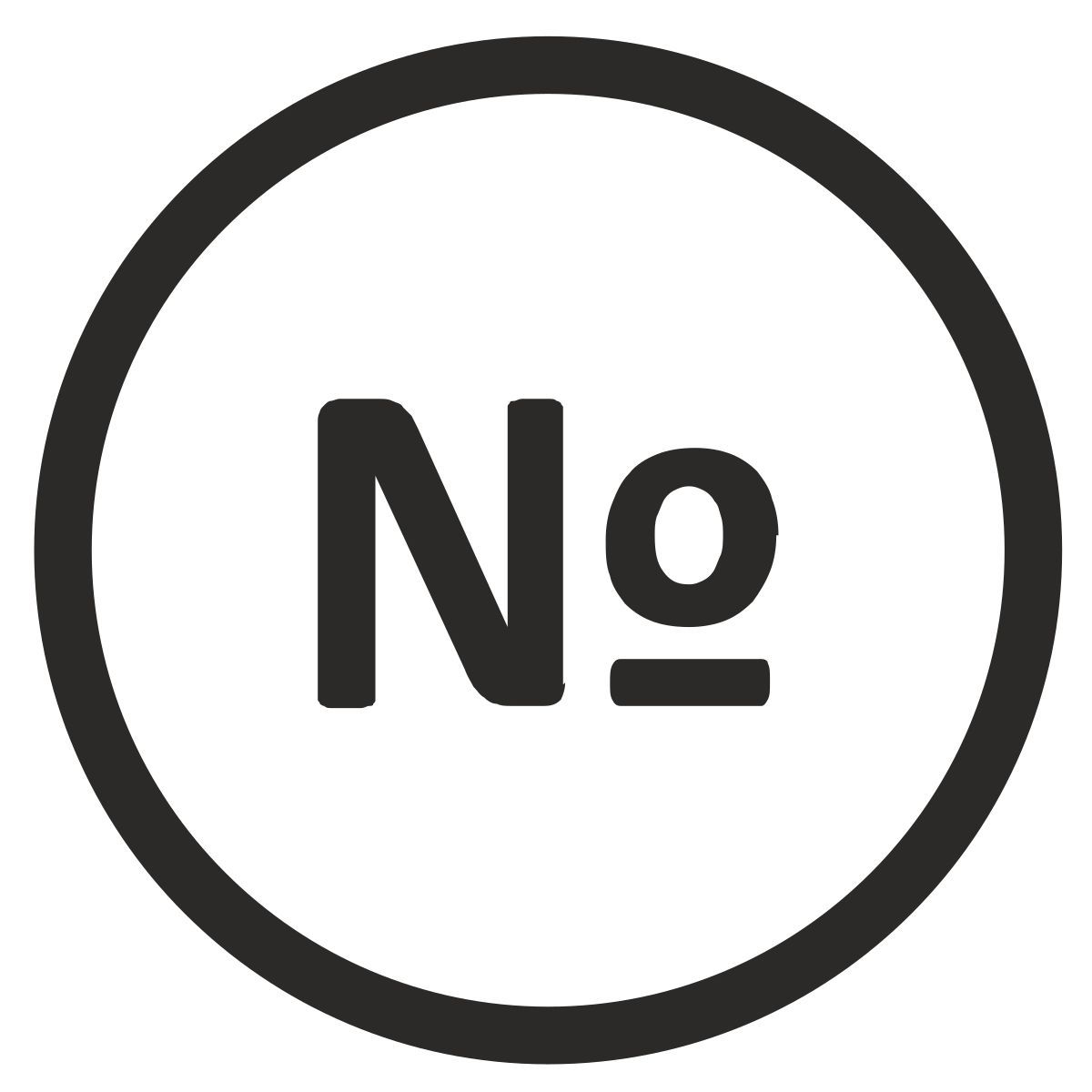 N° icon