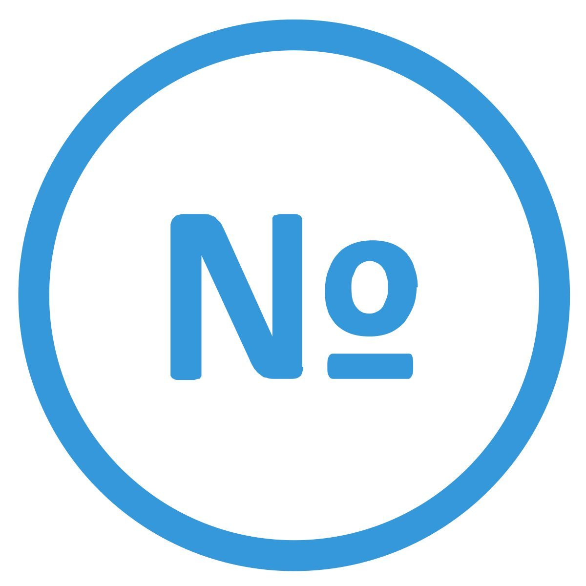 N° icon