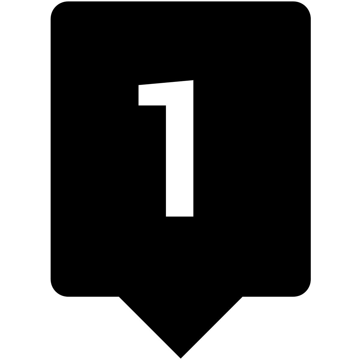 one icon