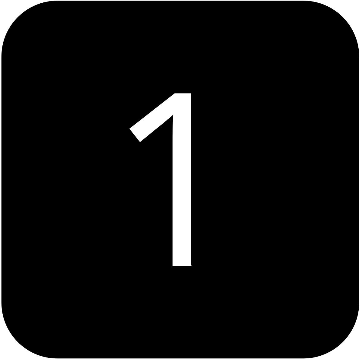 1つ icon