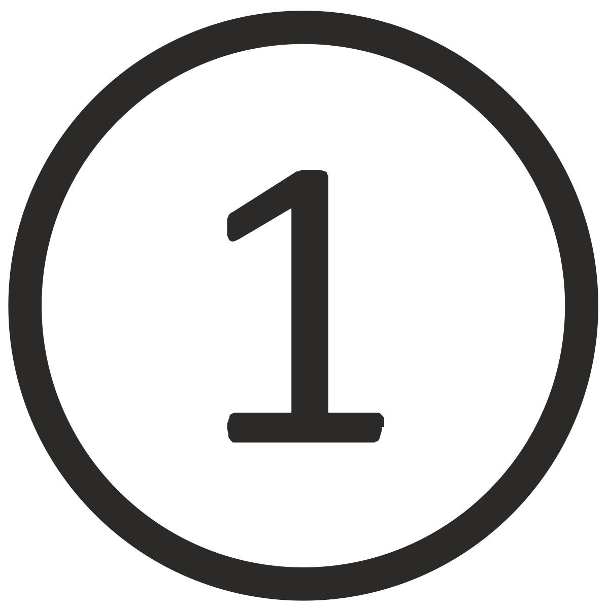one icon