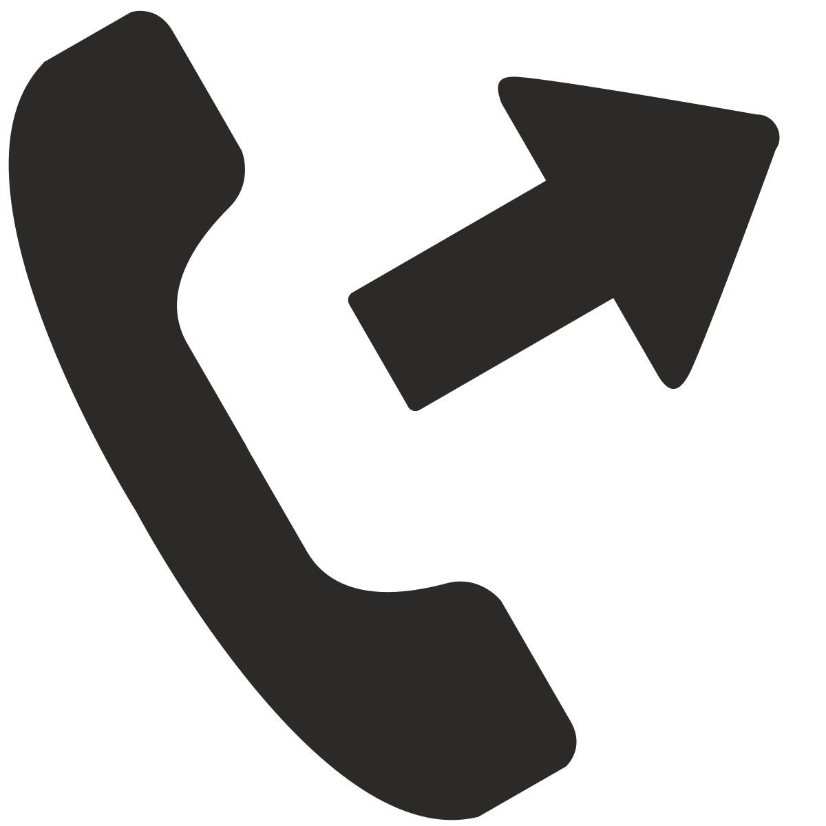 outcoming call icon