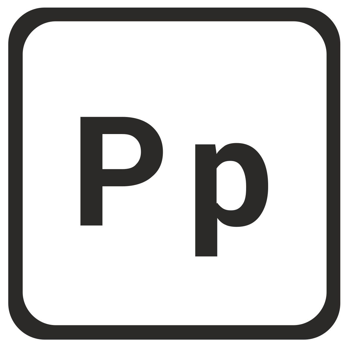 p icon