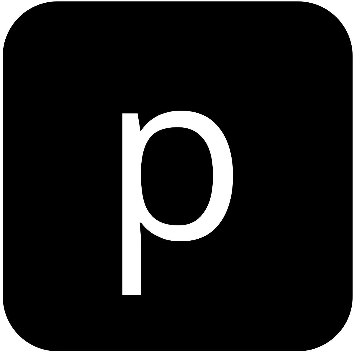 p icon