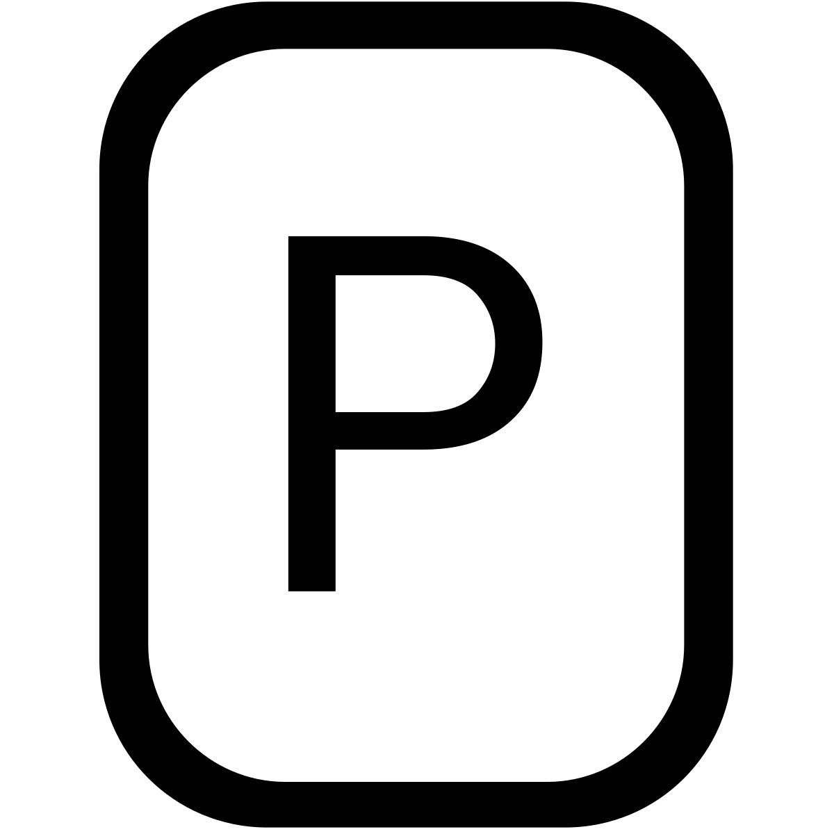 p icon