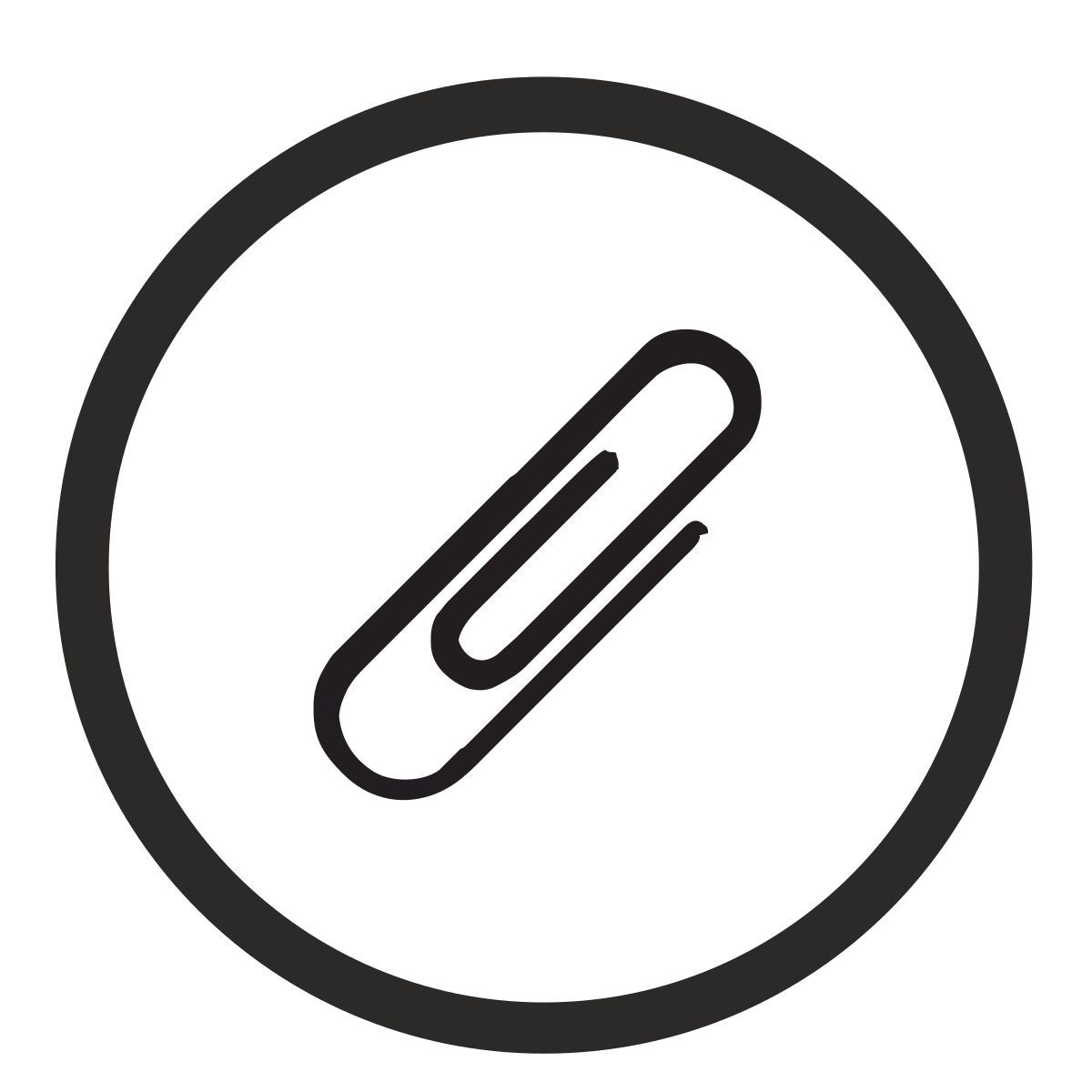 paper clip icon