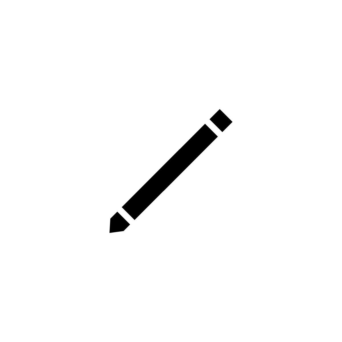 icône crayon