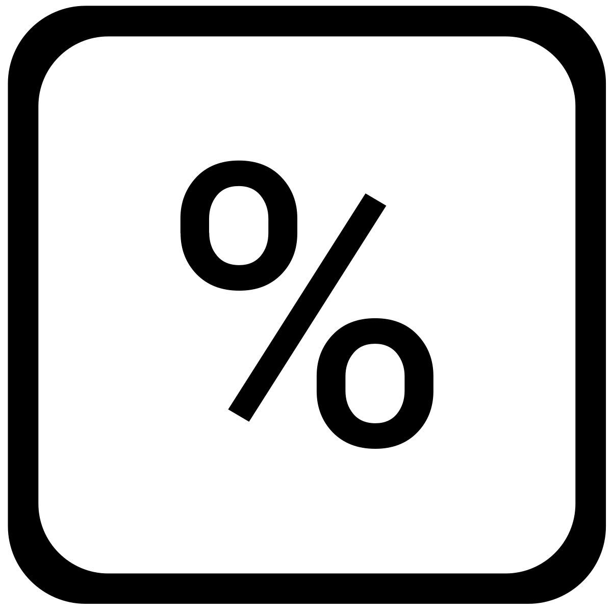 percent icon
