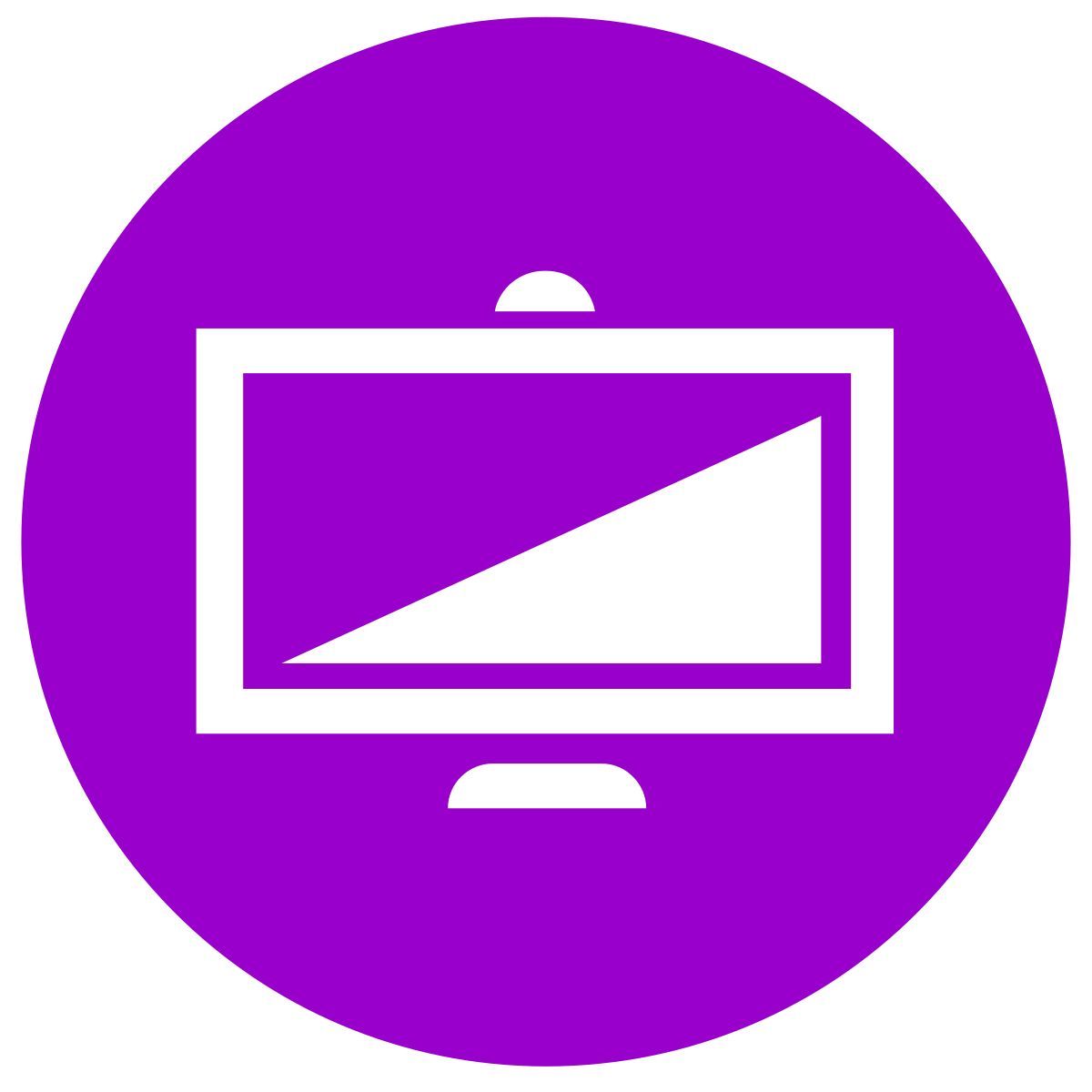 plasma screen icon