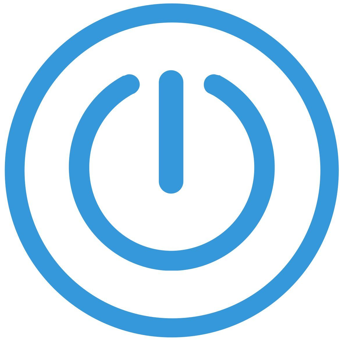 botão liga/desliga icon