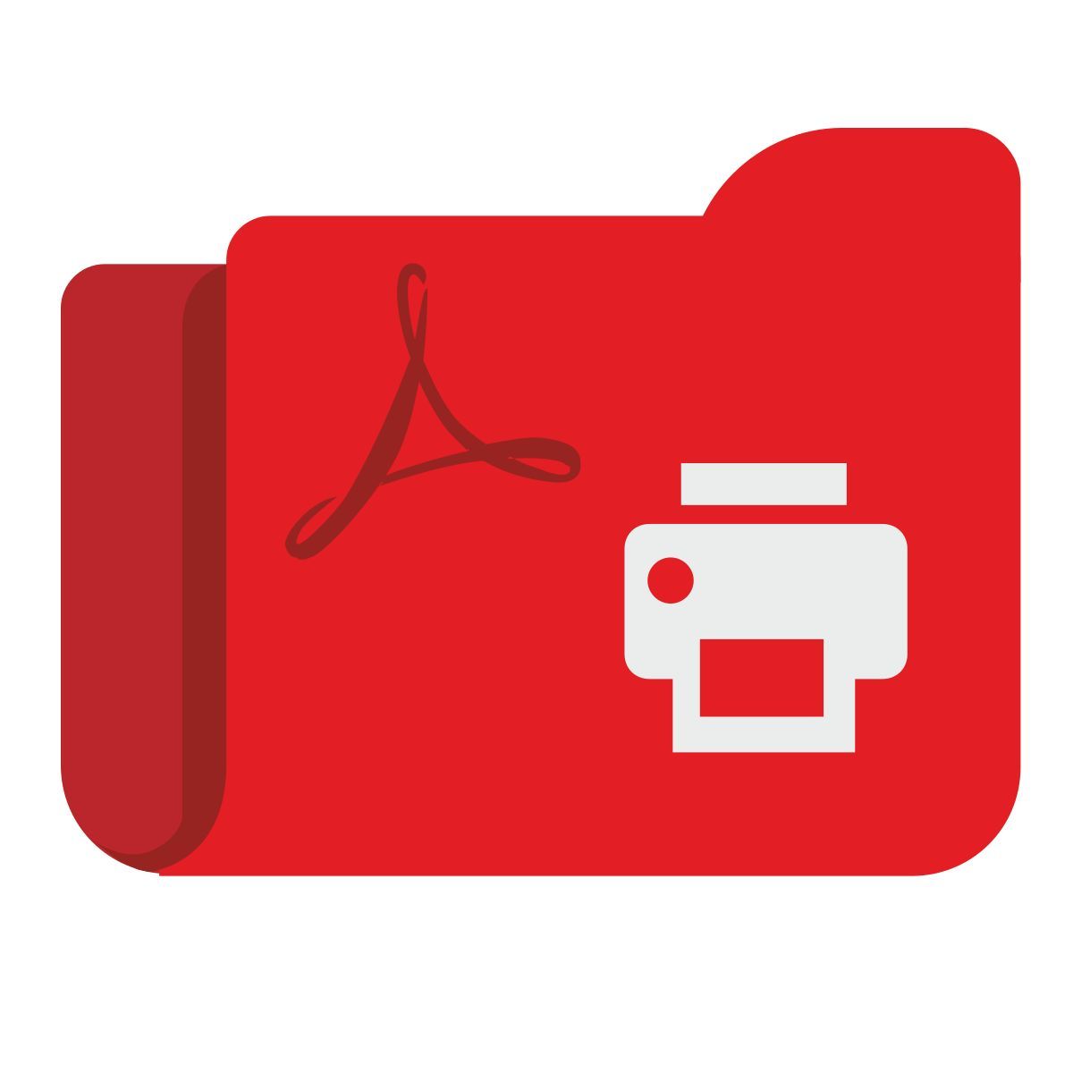 print folder icon