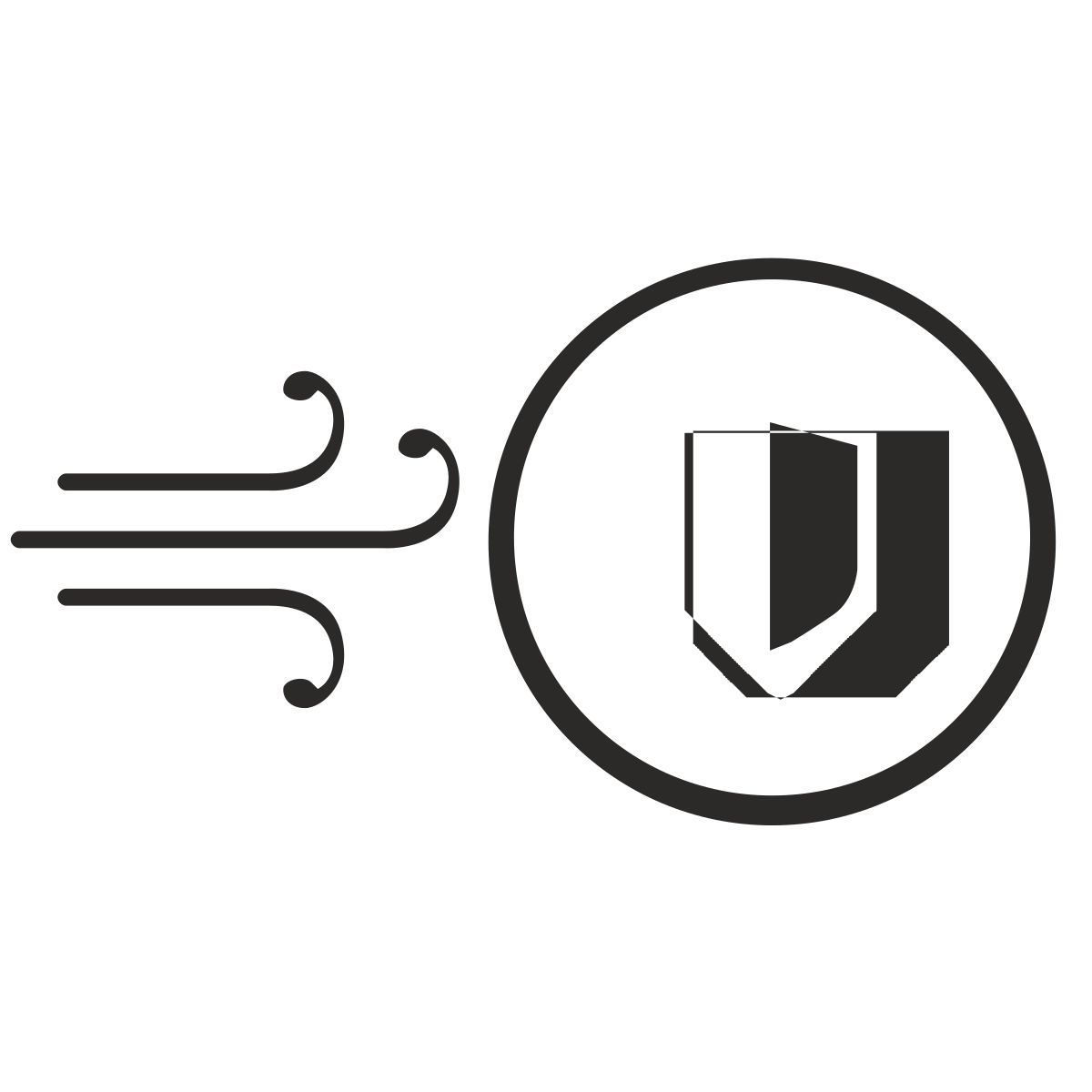 protection from wind icon