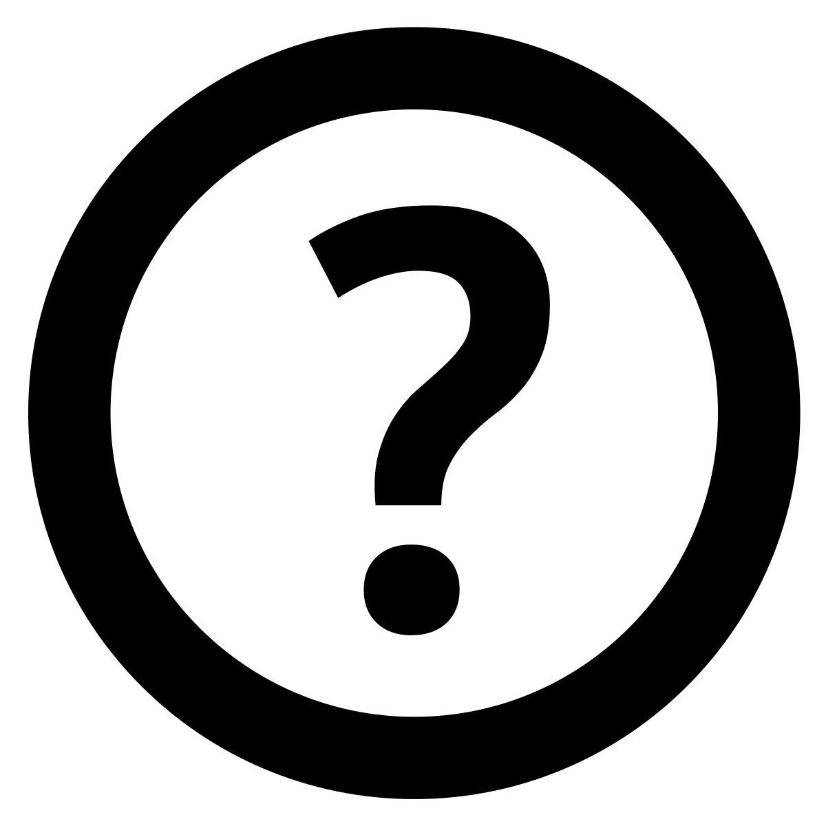 question icon