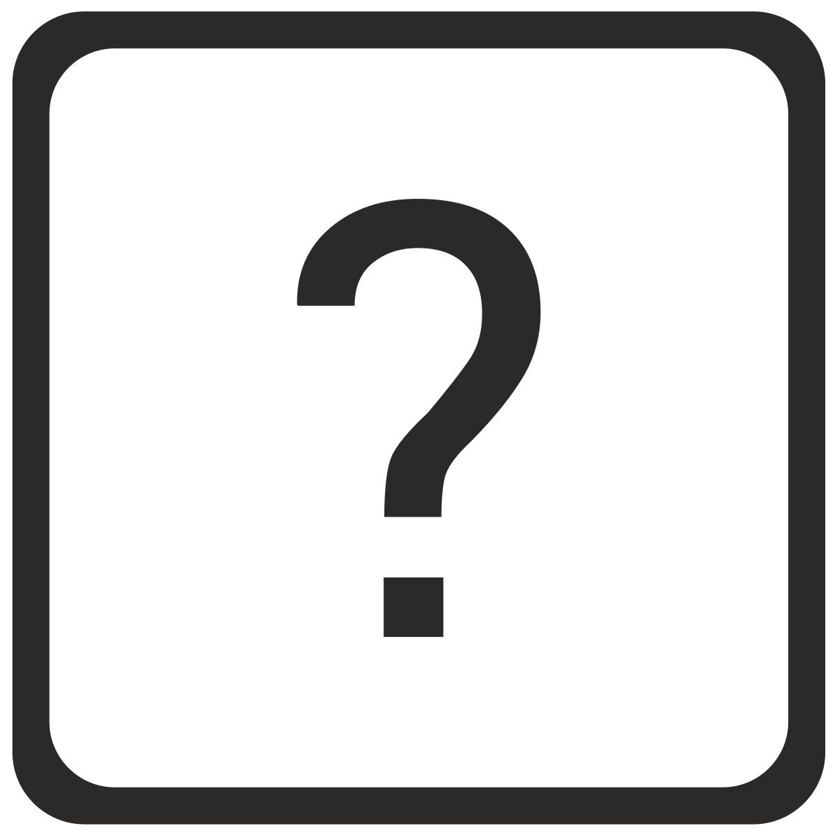 question icon
