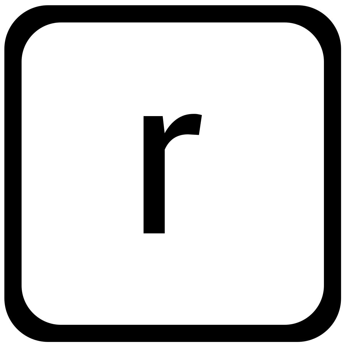 р icon