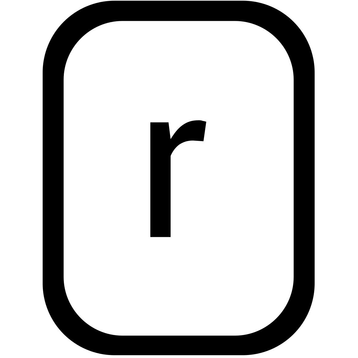 r icon