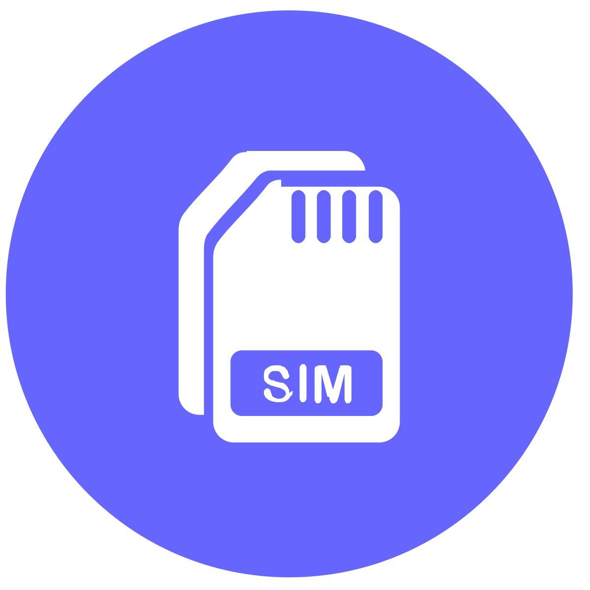 sim 카드 icon