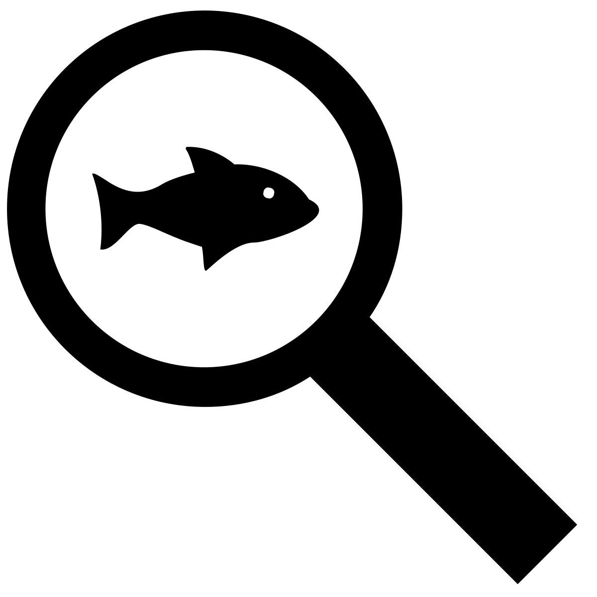 search fish icon