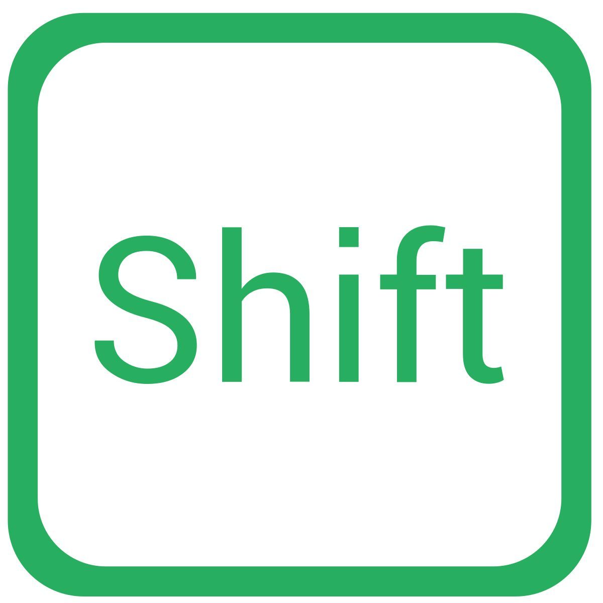 shift icon