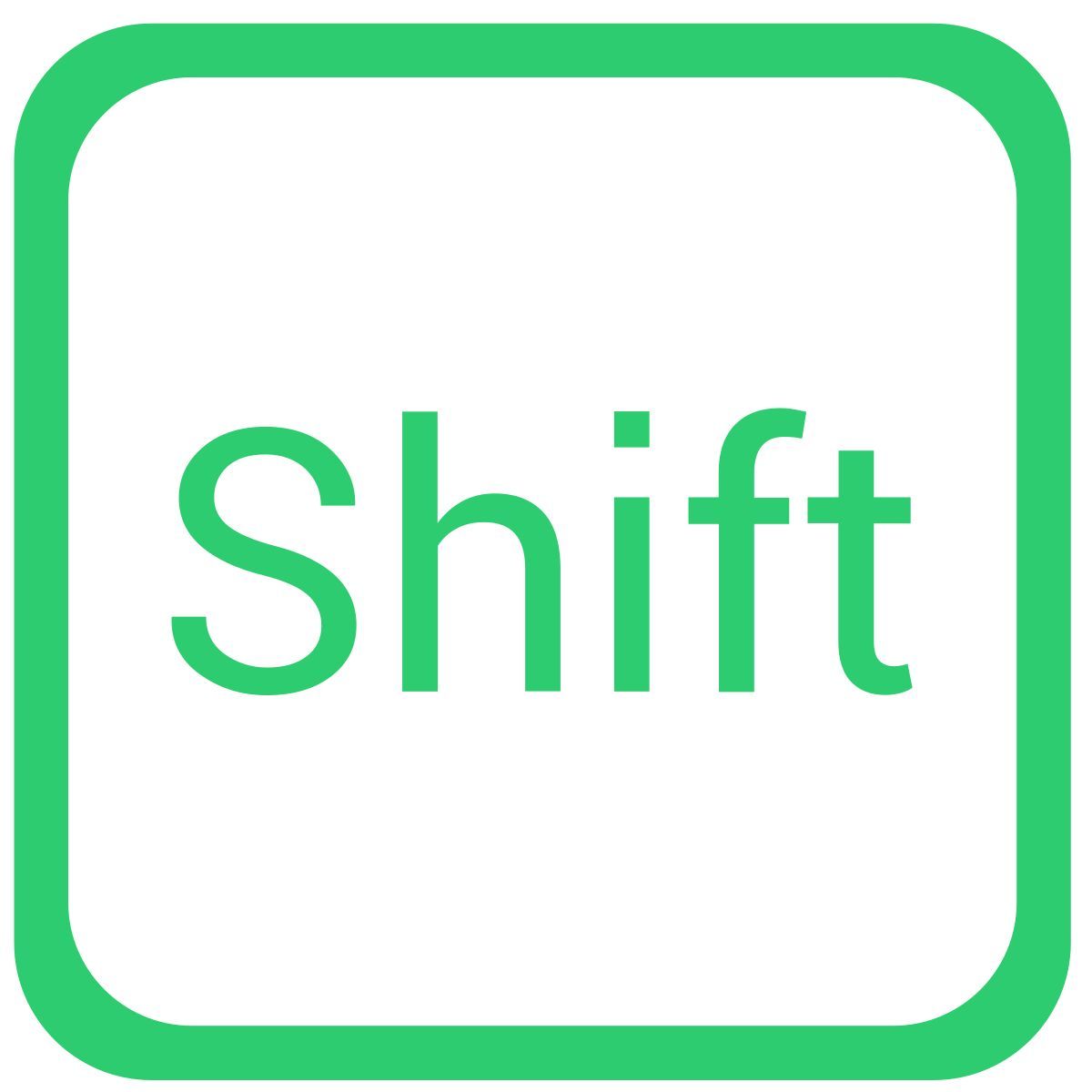 shift icon