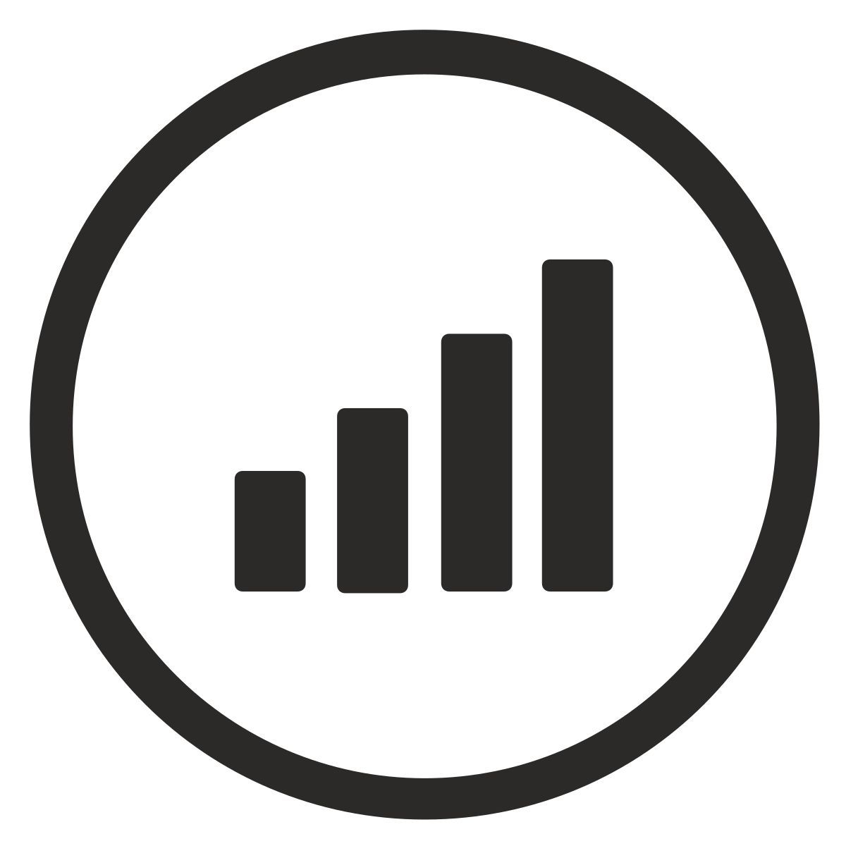 conexão média icon