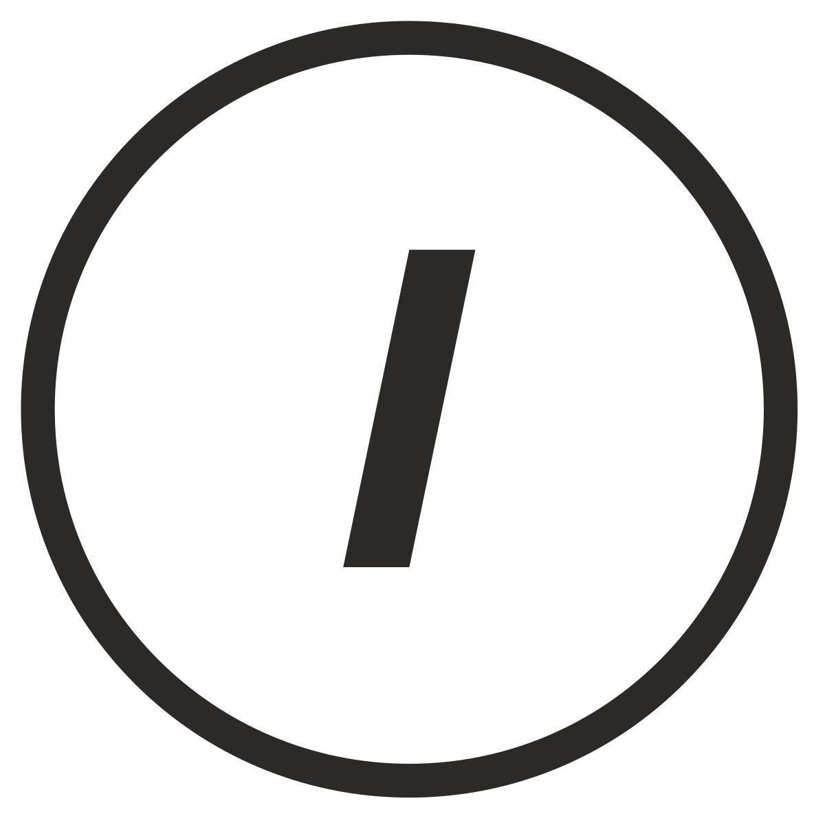 slash icon