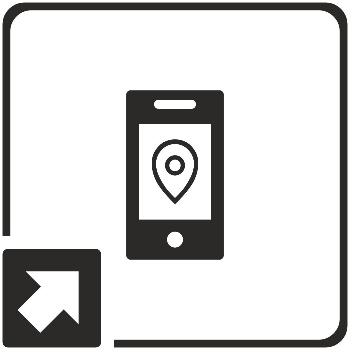 스마트 폰 icon