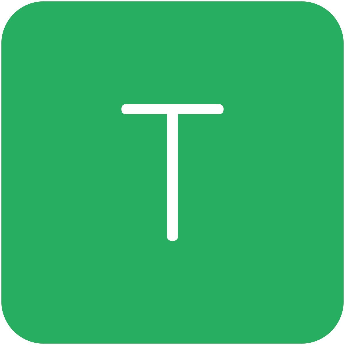 t icon