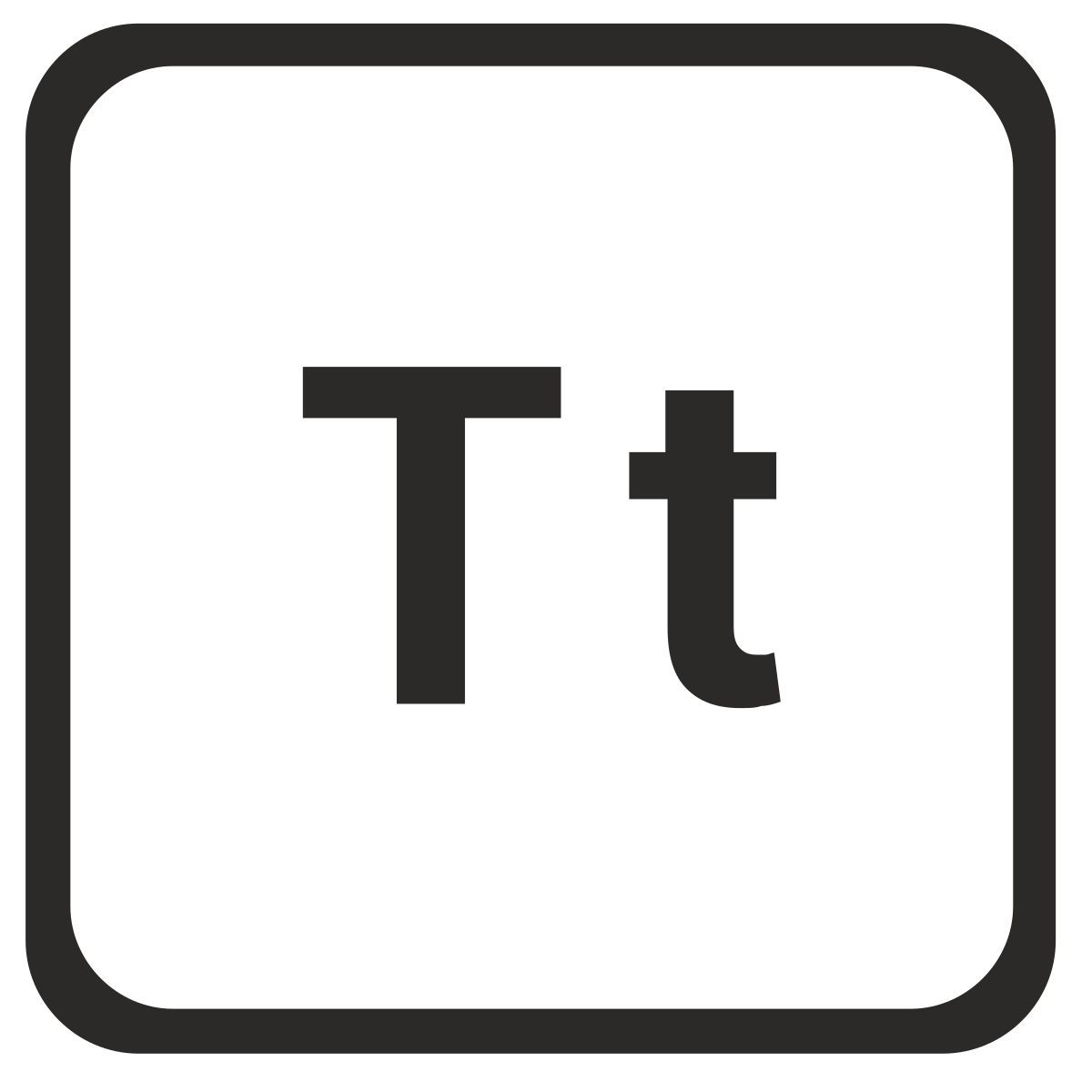 t icon