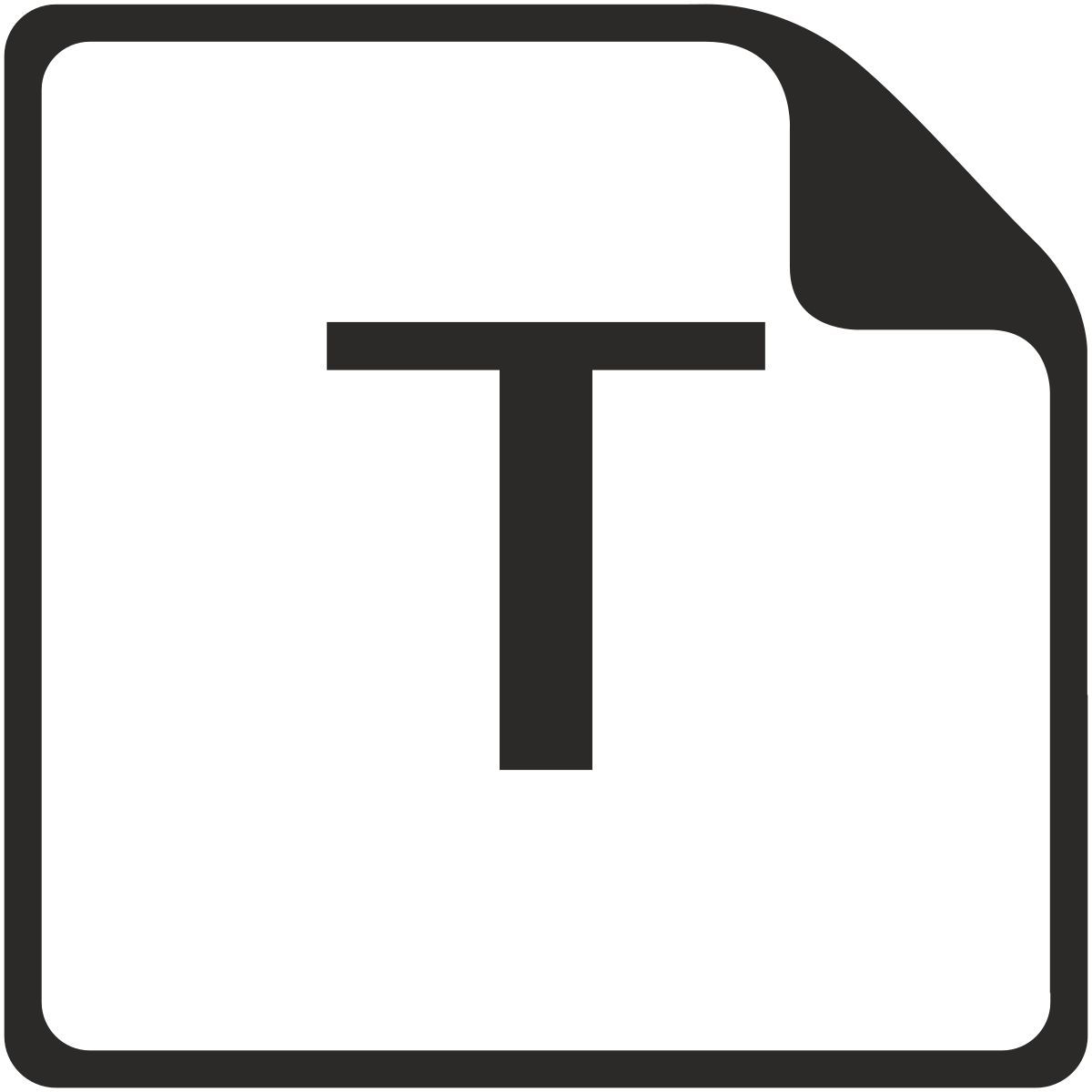 t icon