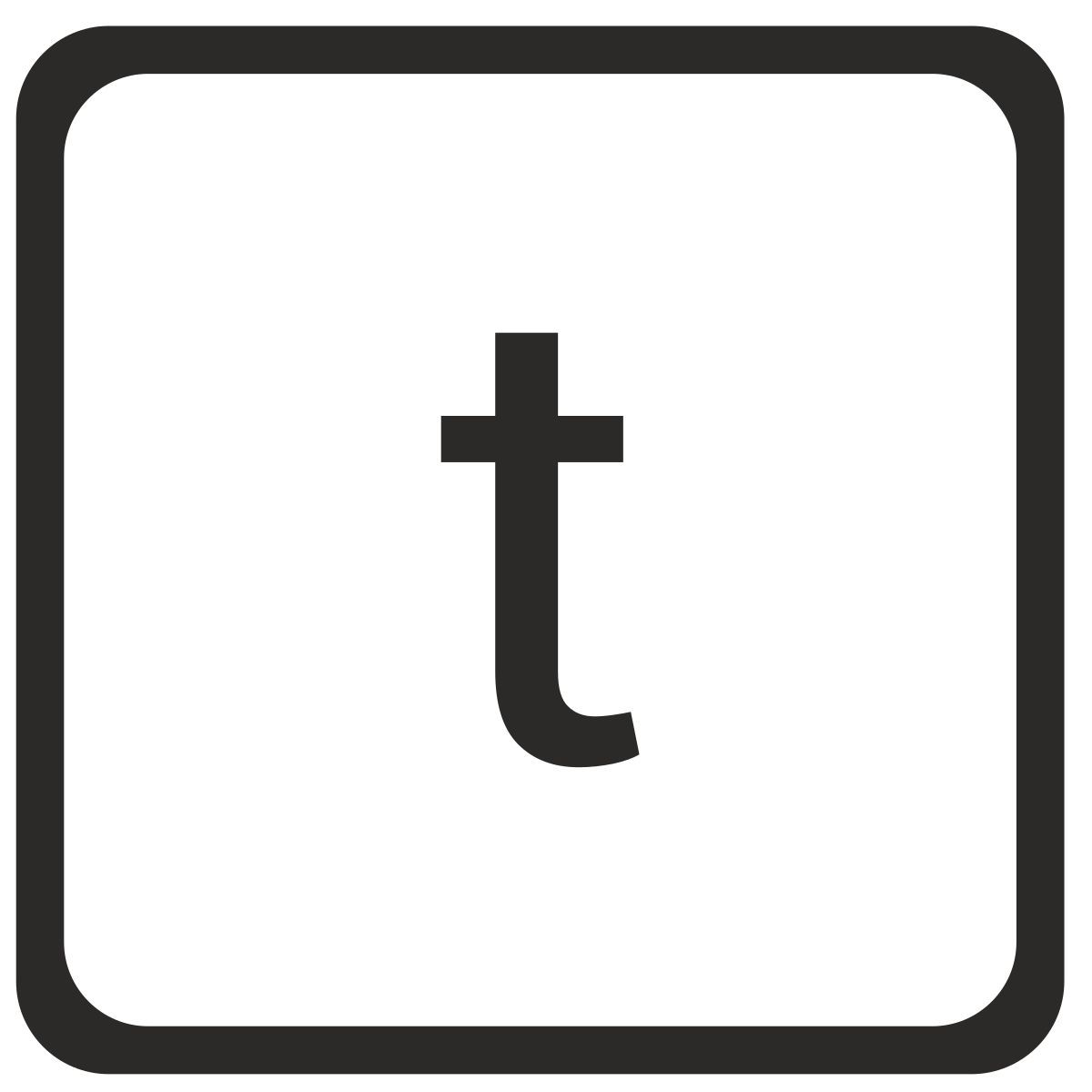 티 icon