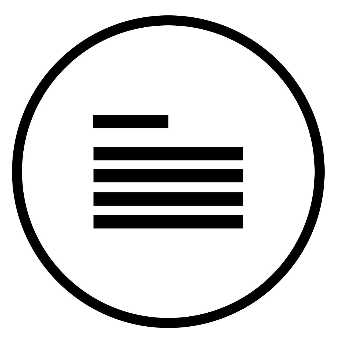 formatage du texte icon