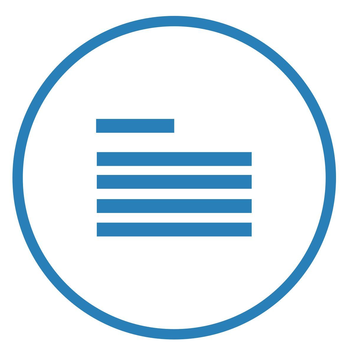 formatage du texte icon