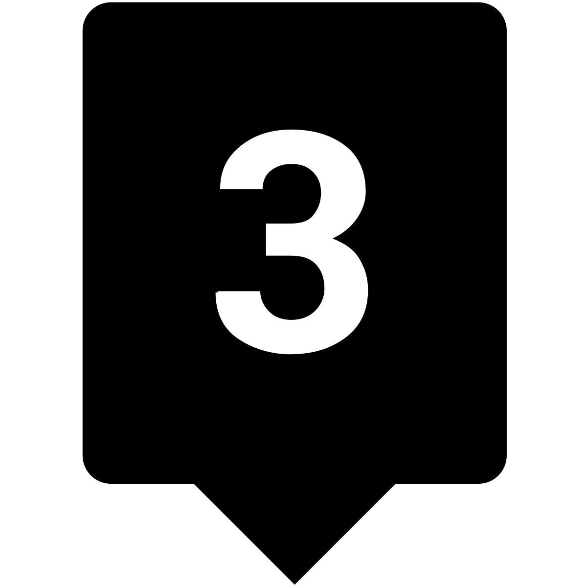 three icon