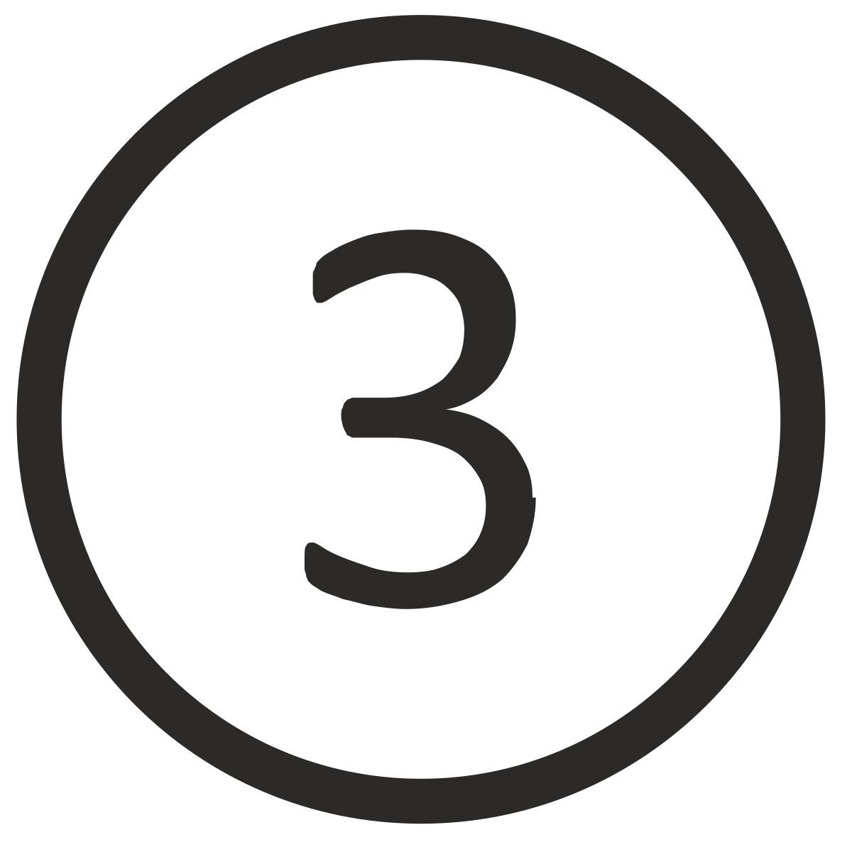 three icon