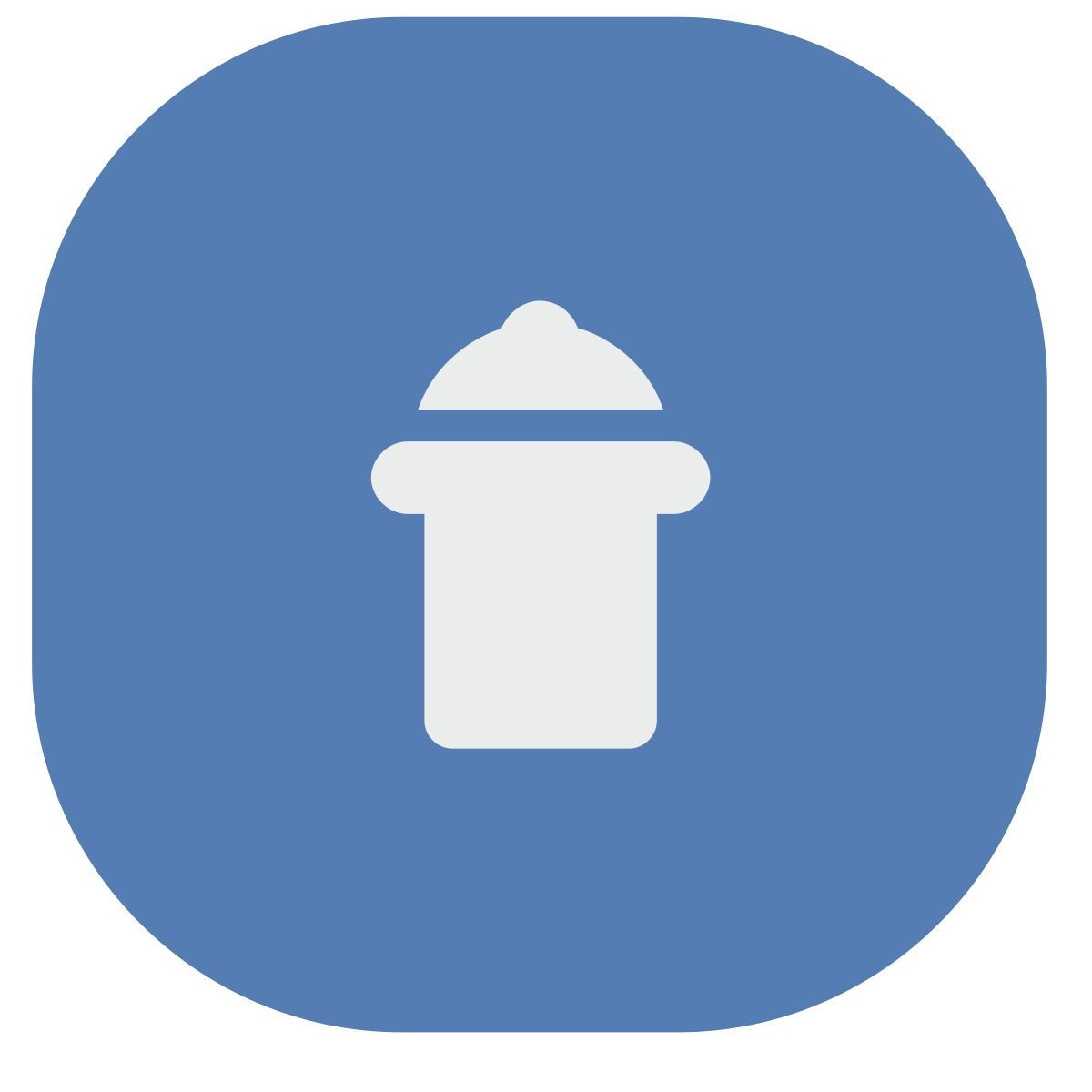 cubo de basura icon
