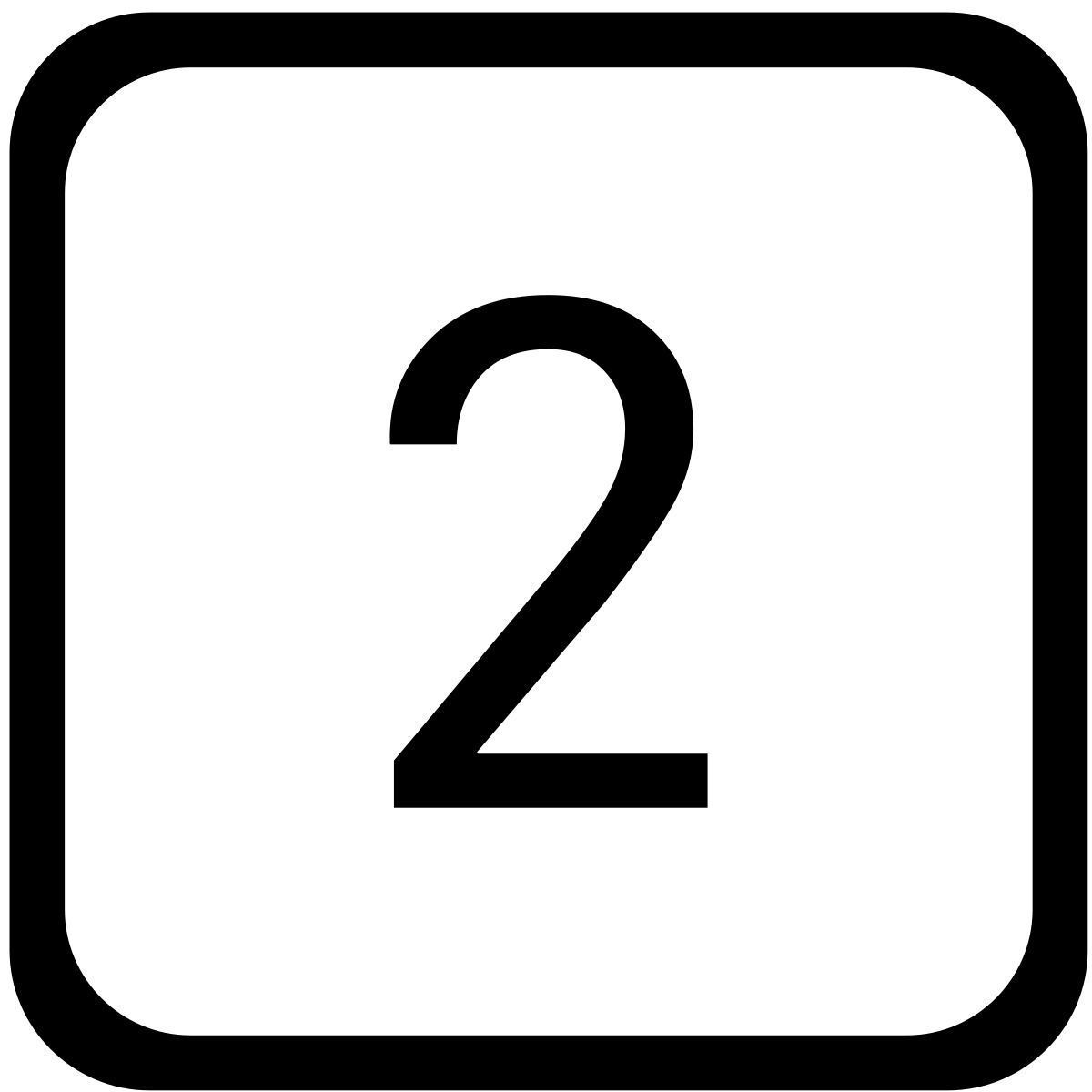 zwei icon