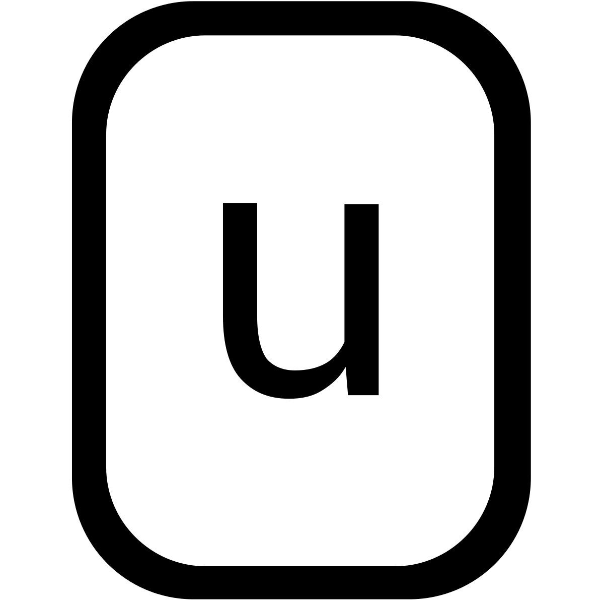 u icon