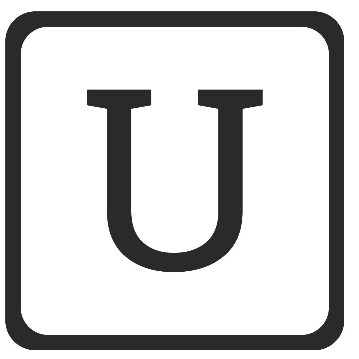 u icon