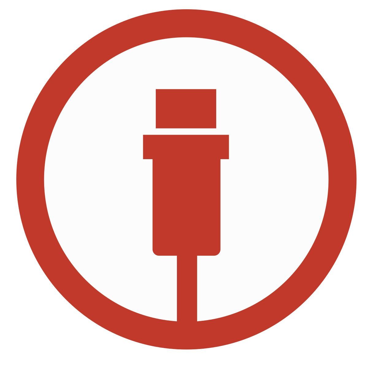 icône câble usb
