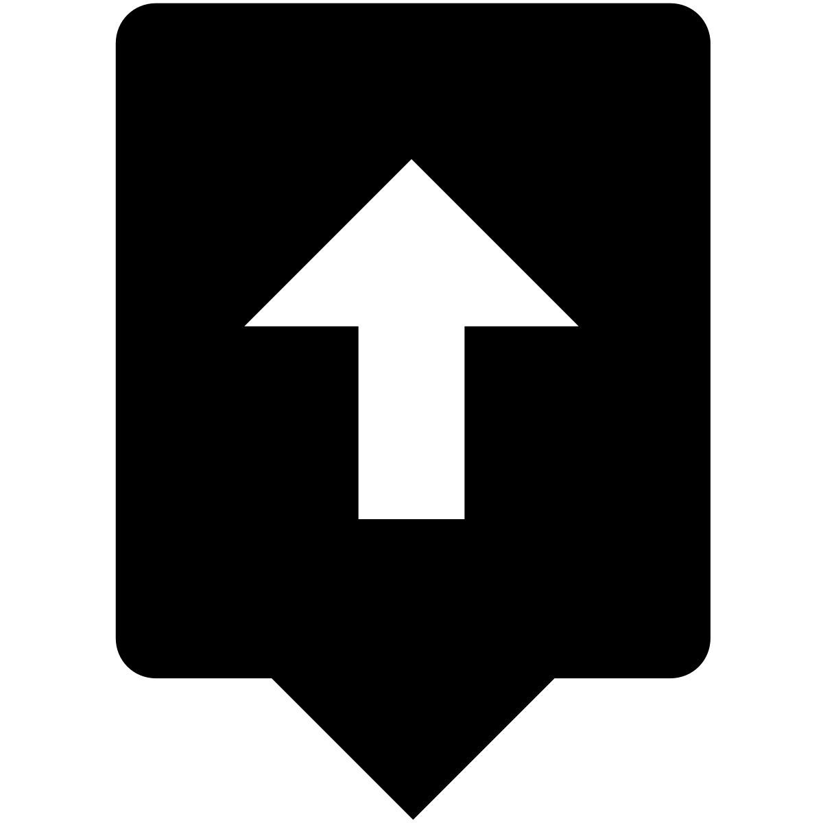 up icon
