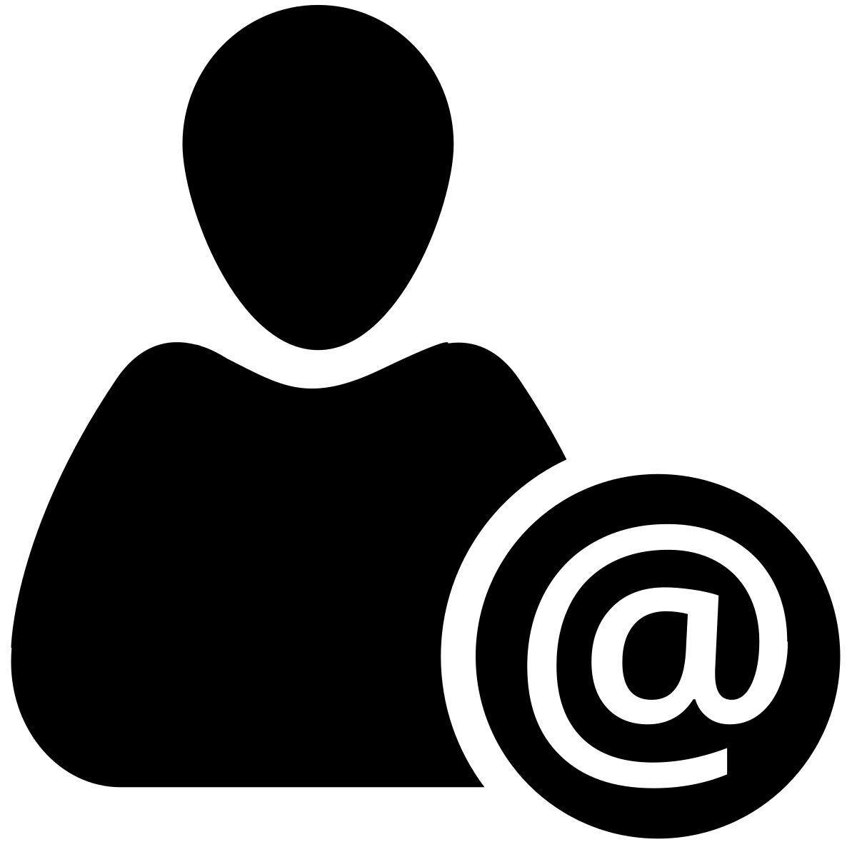 user mail icon
