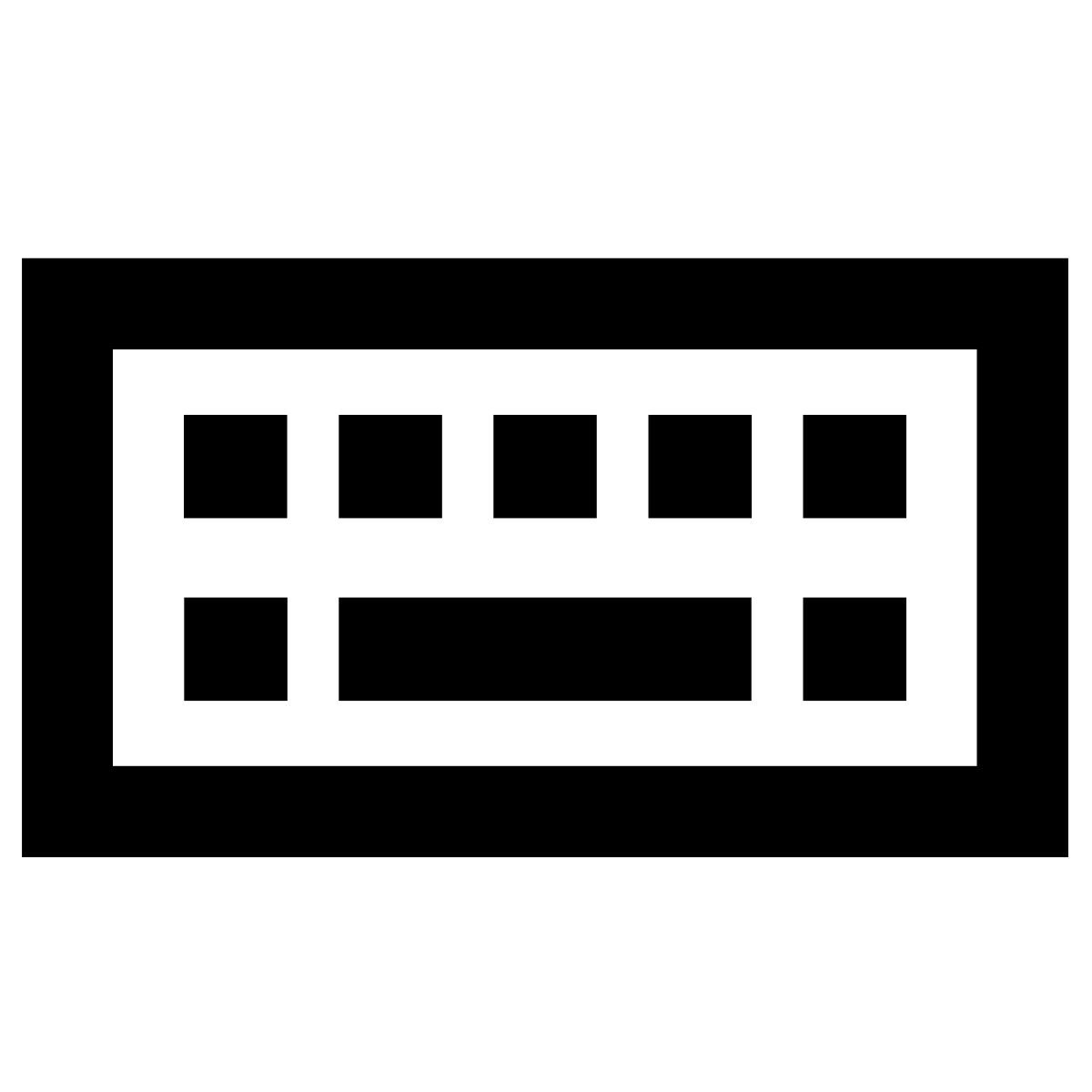仮想キーボード icon