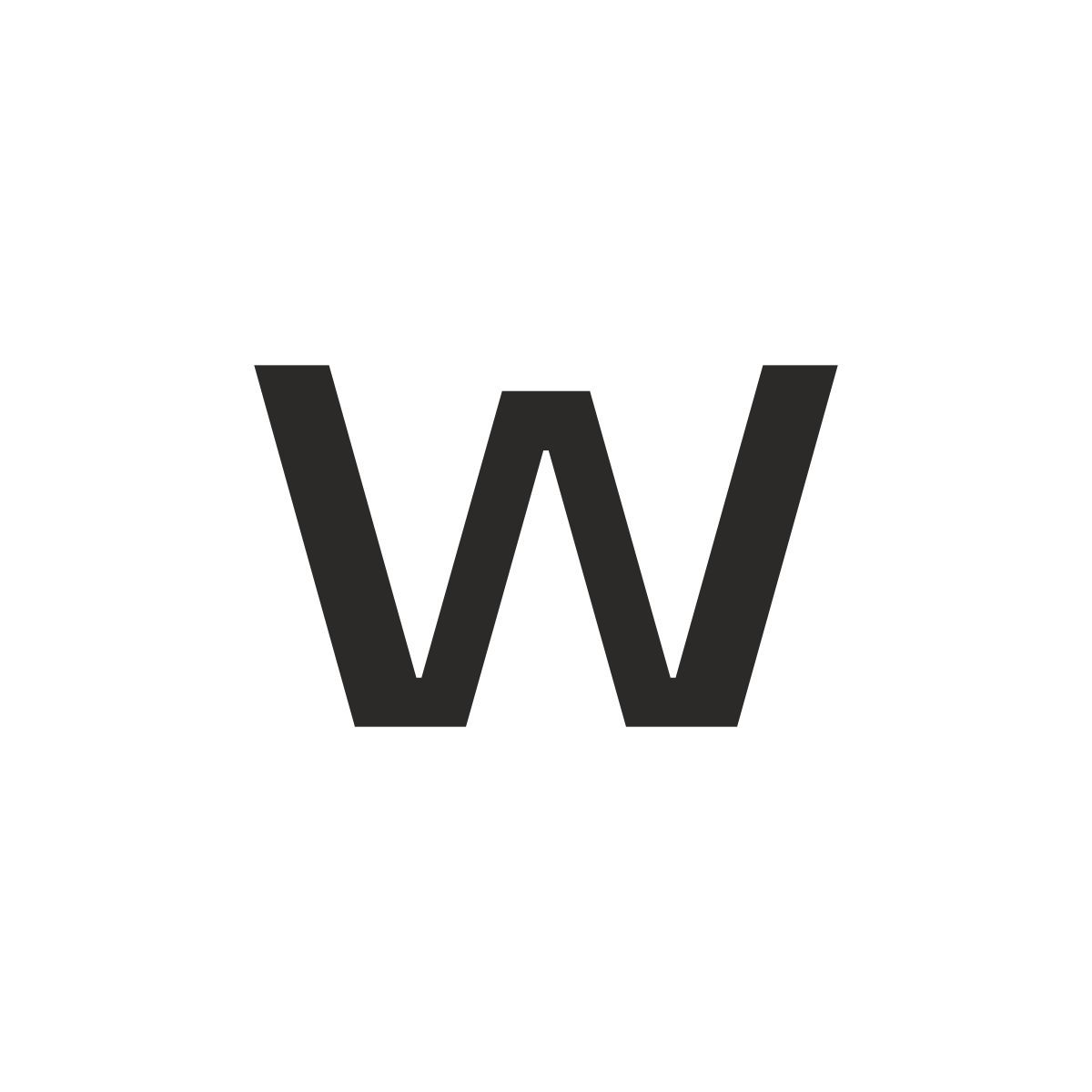 w icon