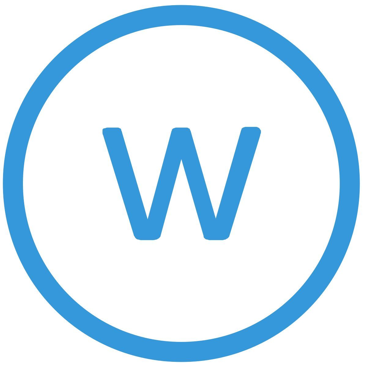 w icon