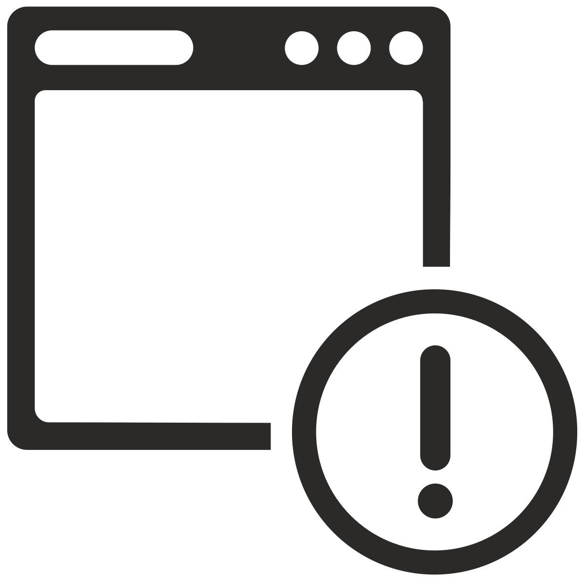 warning icon
