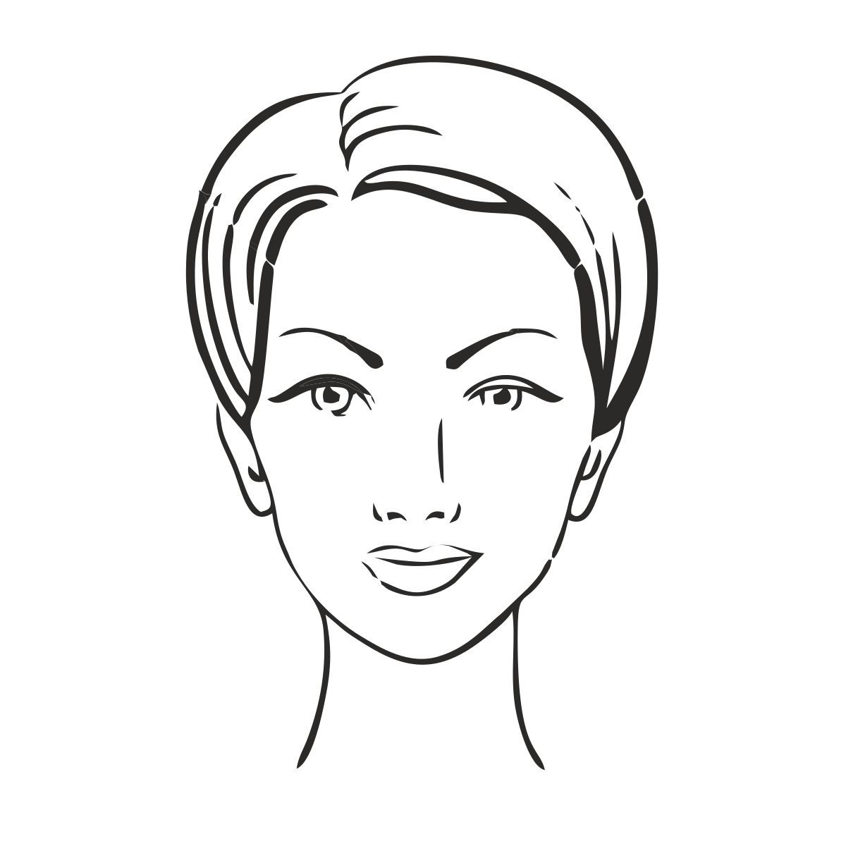 woman face icon
