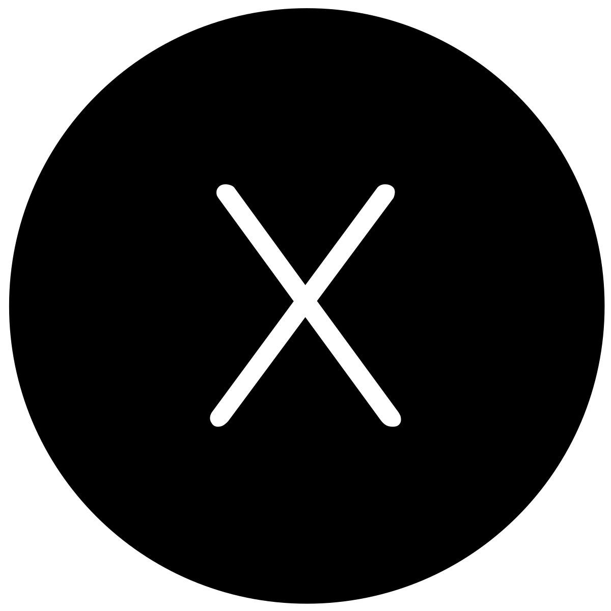 x icon